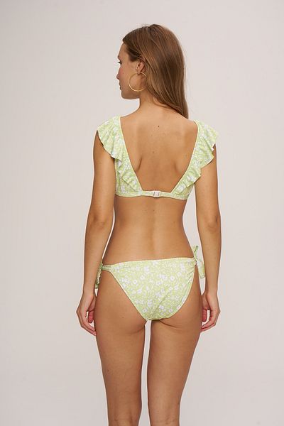 Pierre Cardin Triangle Bikini Top - Derek Flounced