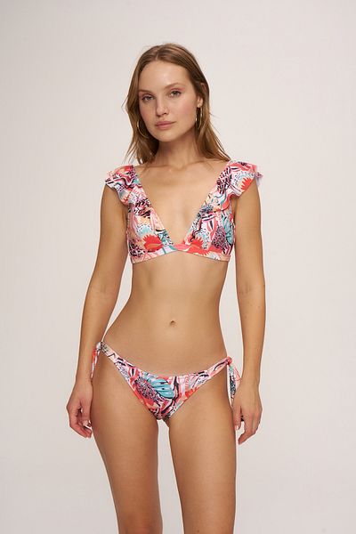 Pierre Cardin Derek Flounce Triangle Bikini Top