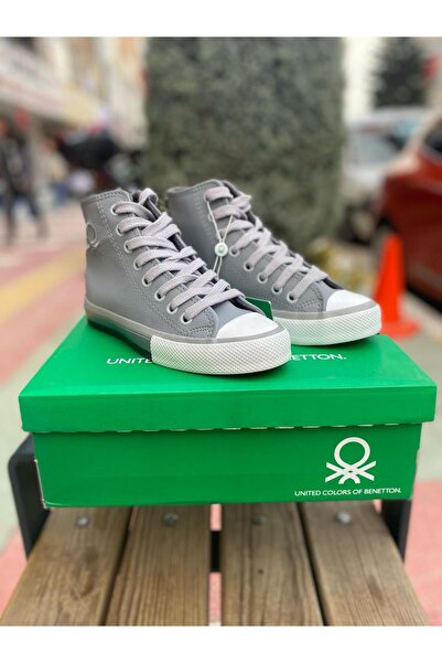 Benetton ® |   Bn-30726 - 3374 Gri - Pantofi sport pentru femei