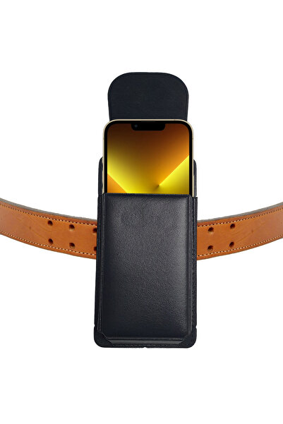 EXENAR Husă pentru curea pentru iPhone 13 PRO |   Husă din piele artificială ...