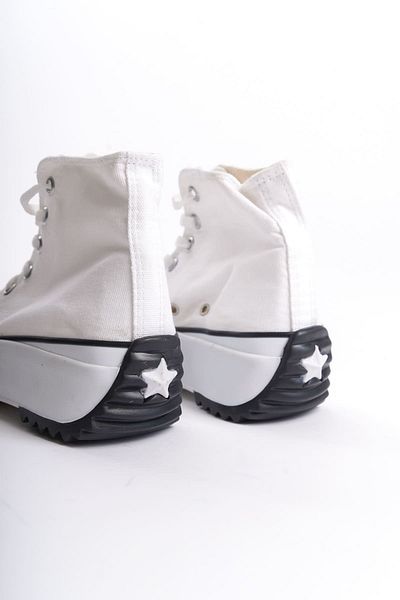 Joy Woman Pantofi de damă cu șireturi cu talpă ortopedică BT White