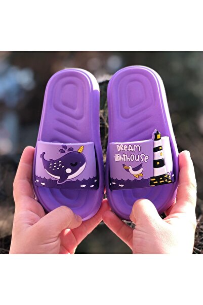 Pandalina Papuci pentru copii Talpa anti-alunecare Ușoare cu piscină de mare ...