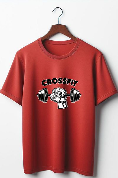 Vordevia Red Oversize T-shirt