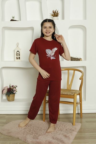 FAMES PİJAMA SOUPRAVA DÍVČÍHO BAVLNĚNÉHO PYŽAMA