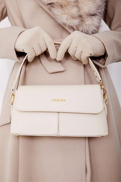 Armine Women's Handbag 347 - Cream