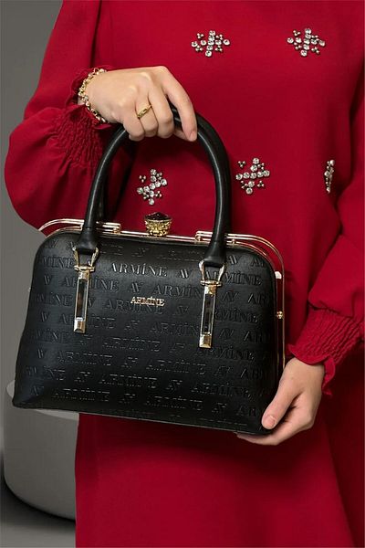 Armine 339 Women's Shoulder Bag Black