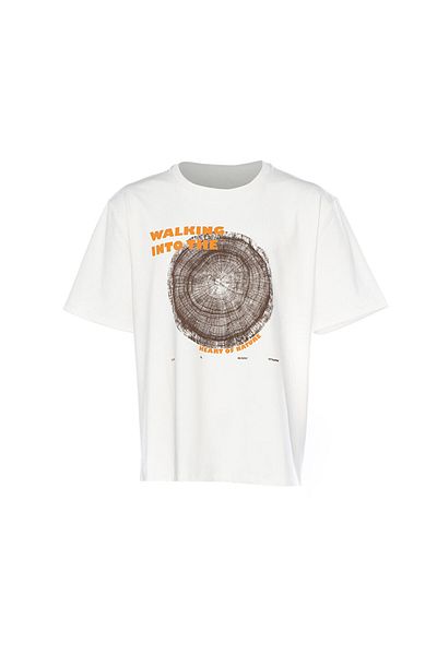 hummel Hmlhugo Oversize T-Shirt Ανδρικά καθημερινά μπλουζάκια 911889 -9003 Λευκό