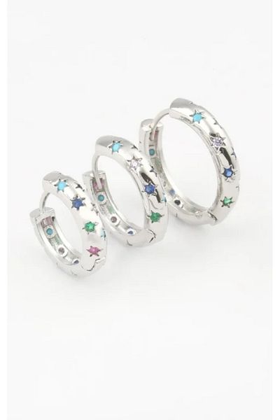 Accessories Set of 3 Vip Earrings