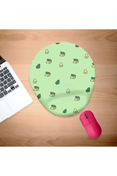 UcuruStore Suport pentru mouse Tiny Avocados cu suport pentru încheietura mâinii