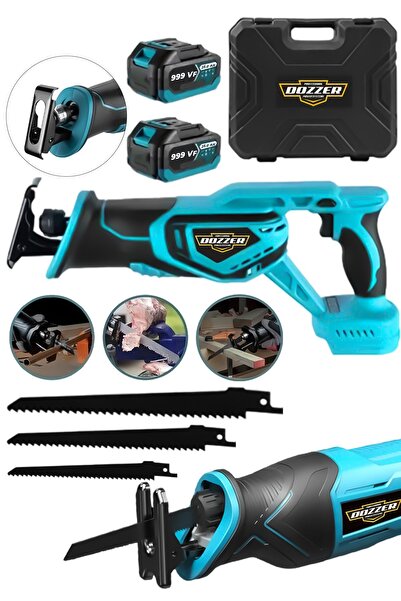 DOZZER FUCHS Serii  999Vf 25Ah Kömürsüz Motor Kemik Ahşap Demir Kesme Tilki K...