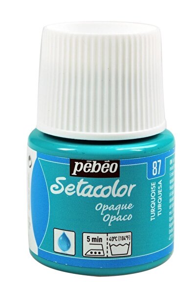Pebeo Setacolor Opak Kumaş Boyası 45ml 87 Turquoise