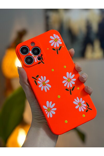 Go Aksesuar Iphone 13 Promax Uyumlu Kamera Korumalı Içi Kadife Lansman Baskıl...