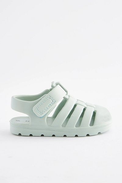 Next Baby Sandale/papuci de pescar cu talpă anti-alunecare verde salvie ALY00657