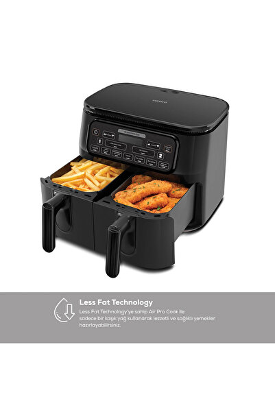 Karaca XXXL 8 Lt /8 Kişilik Közleme , Kızartmalar, Fırın Yemekleri, Hamur İşleri, Yoğurt Hazırlama Airfryer