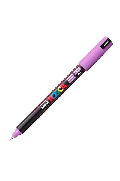 Uni Ultra Fine Posca Marker - 0.7mm Lavender