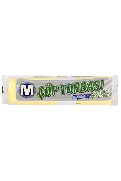 Migros Economic Garbage Bag Large Size 20 Pieces