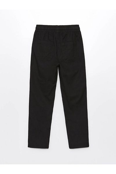 LC Waikiki LCW Kids Elastic Waist Linen Blended Boy's Trousers