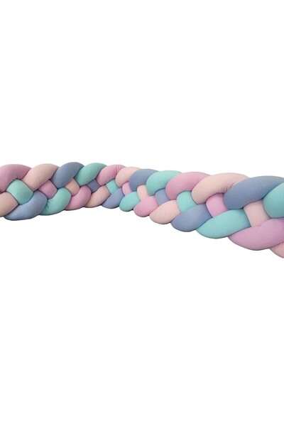 mee-like 200 cm 4-teiliges Strickmodell – Strickschutz für eine Wandkante