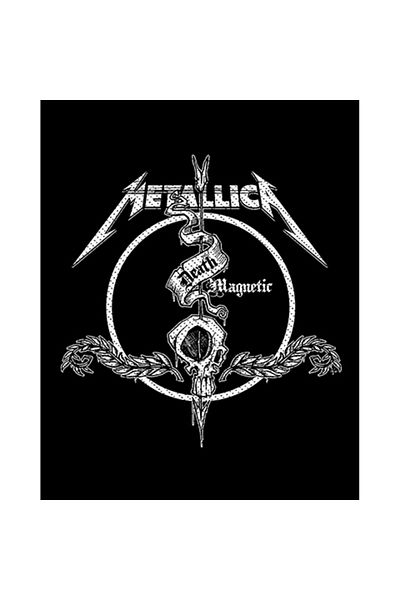 Z zepplin Metallica Death Magnetic Patch mare pentru spate