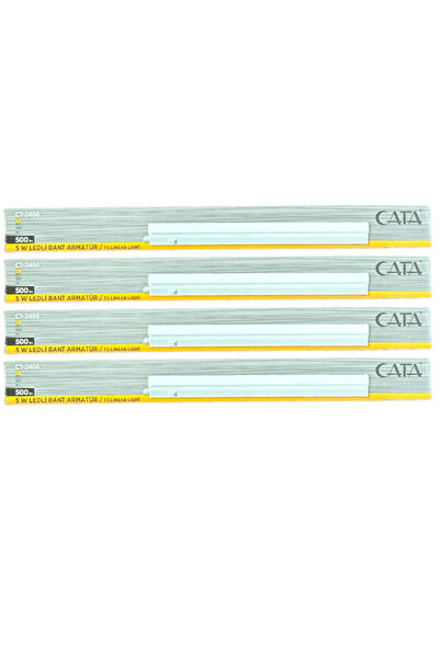 Cata CT-2466 5W 3200K (Günışığı) Ledli Bant Armatür (4 Adet)
