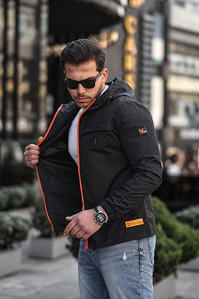 ByTrend Πολύχρωμο αδιάβροχο με φερμουάρ Seasonal PLDP 2920