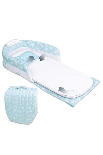 Birlik Oyuncak Light Blue Portable Babycim Bed