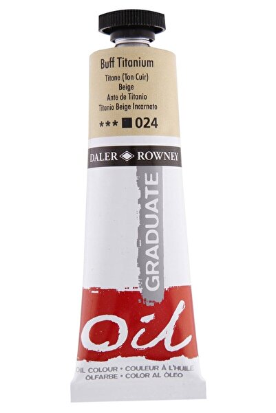Daler Rowney Graduate Yağlı Boya 38ml 024 Buff Titanium