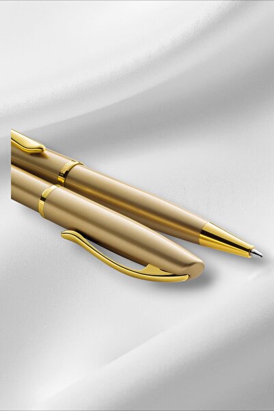 SEYFİKİRTASİYE قلم حبر جاف نوبل من بيليكان جاز بألوان معدنية، جسم معدني