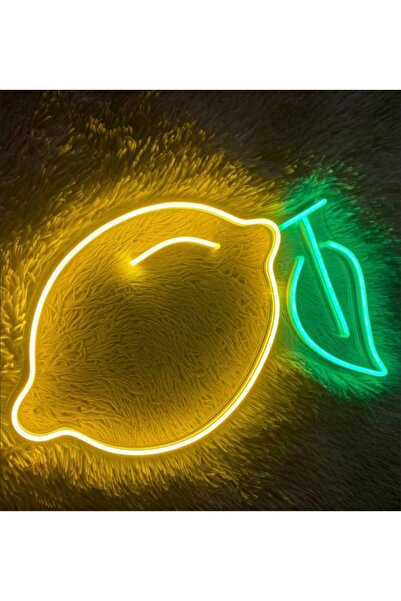 Orka Neon Led Limon Şekli Neon