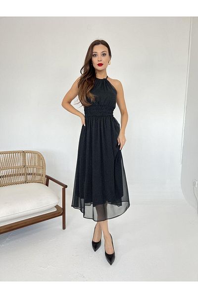Fame Rochie de damă fără mâneci Halter Florence