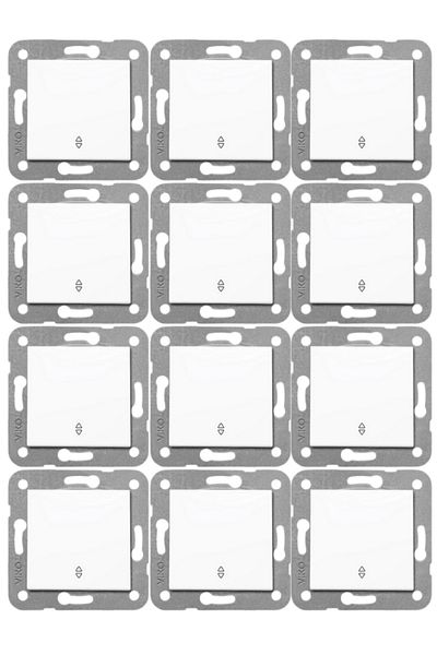 VİKO Karre Vavien White (Frame Included)90967004 (12 Pieces)