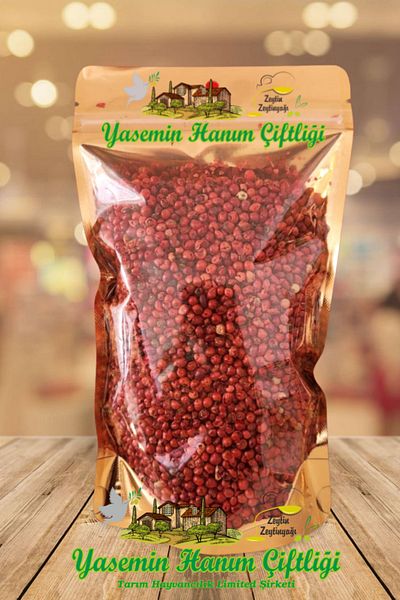 Yasemin Hanım Çiftliği Organic Red Grain Black Pepper 200 Gr
