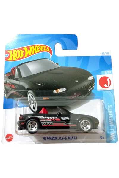HOT WHEELS 91 MAZDA MX-5 MIATA  TEKLİ ARABALAR 2024 SERİSİ ORİJİNAL  y058