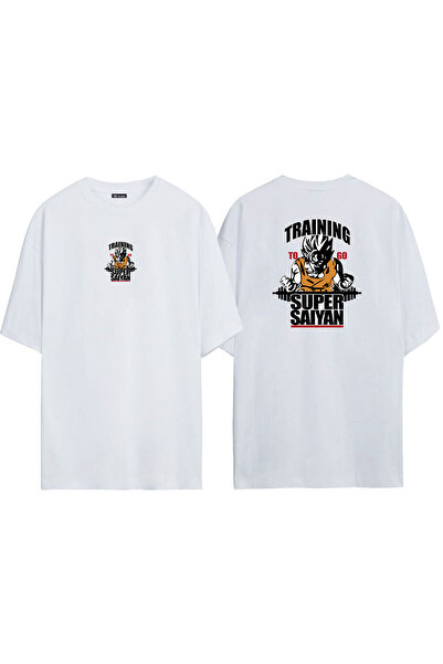 THEWERT Unisex Gohan Super Saiyan Dragon Ball Z Dokkan Battle Prednja i Zadnj...