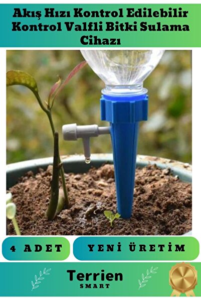 Terrien Smart Seri Yeni Üretim Bitki Kökleri İçin Otomatik Çiçek Sulama Damla...