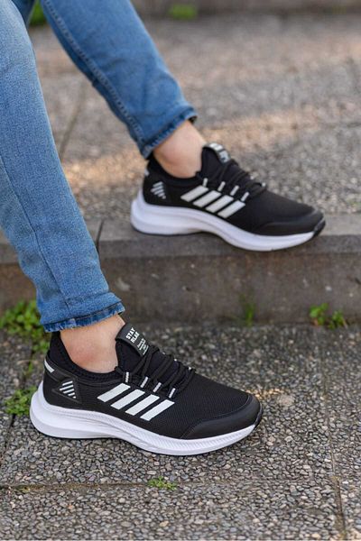 Nubbock Ανδρικά Αθλητικά Παπούτσια Ορθοπεδικά Casual Αθλητικά Παπούτσια Αθλητικά Παπούτσια από Μαύρα Λάστιχο 4 γραμμών NK0716