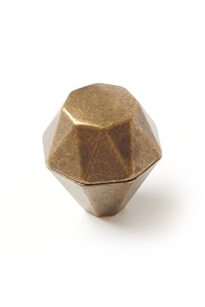 Esal Pırlanta Düğme Kulp - Antik