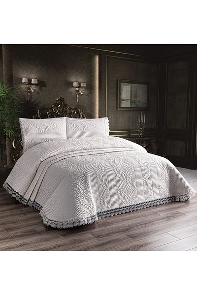 COCOTARZ Double Laced Micro Bedspread