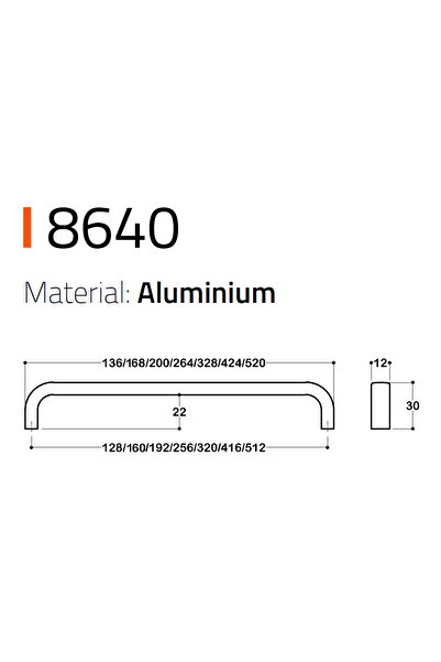 System 128 Mm Mat Altın Rengi Modern Kulp - Ssy8640 0128 Bb - Mobilya Kulpları - Tek Ebat