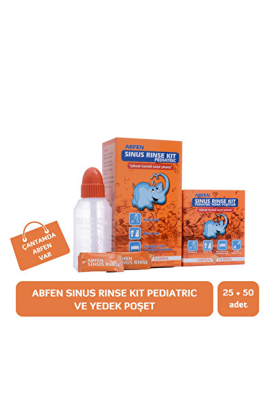 Abfen Farma Sinus Pediatric Kit ve Yedek Poşetleri