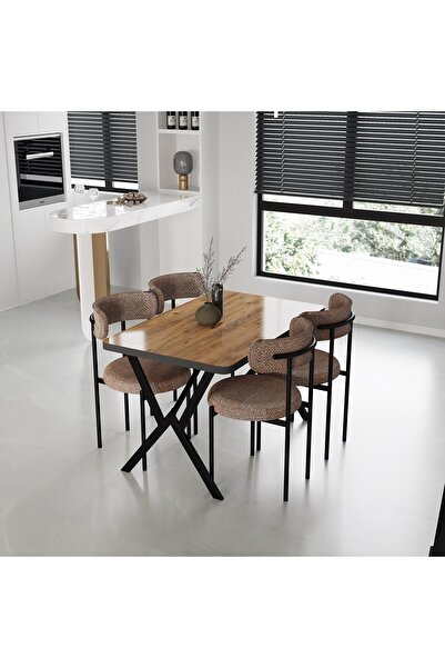 Dekoroom's MOON MUTFAK MASA SANDALYE TAKIM