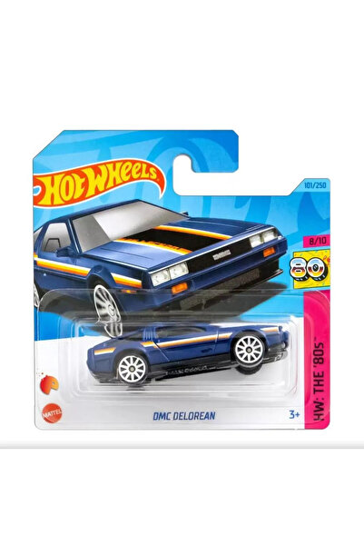HOT WHEELS 2023 جديد-جديد Dmc Delorean Navy Blue 80's Series 1:64 مقياس HotWh...