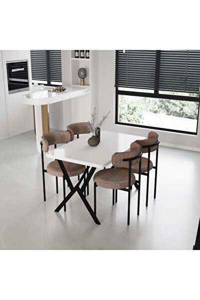 Dekoroom's MOON MUTFAK MASA SANDALYE TAKIM