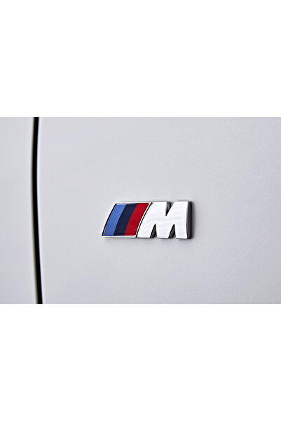 3M Bmw /// M Çamurluk - Bagaj Krom Logo Arma Amblem 1 Adet