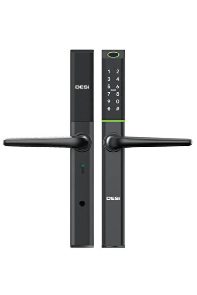 Desi QUiC Q003 Akıllı Kilit Uygulama-Parmak İzi-Tuş Takımı-Kart Okuyucu