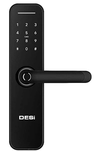 Desi QUiC Q005 Akıllı Kilit Uygulama-Parmak İzi-Tuş Takımı-Kart Okuyucu