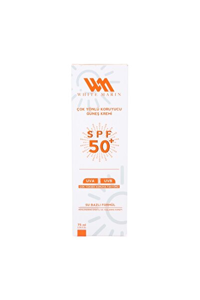 white marin cosmetics White Marin Çok Yönlü Koruyucu Güneş Kremi 50 Spf 75 ml...
