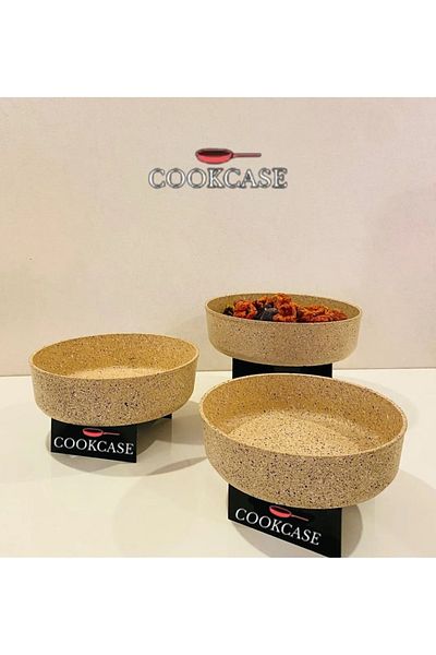 COOKCASE 28-30-32CM 3-PIECE CRUSH TABLE