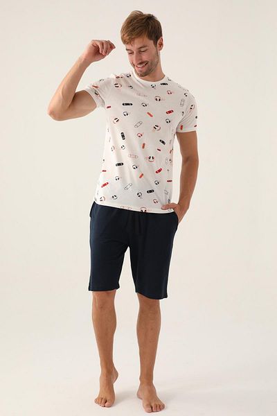 Arnetta T-shirt Father Son και Σετ βερμούδα, 100% βαμβάκι, (τιμή χωριστά)