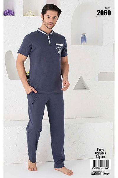 DONLİZZA 2060 Cotton Pajama Set Compack